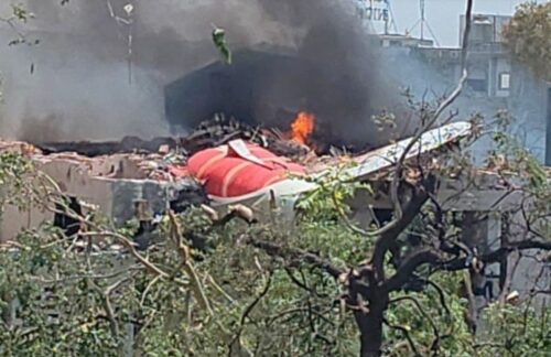 Passenger plane with 242 on board crashes in India