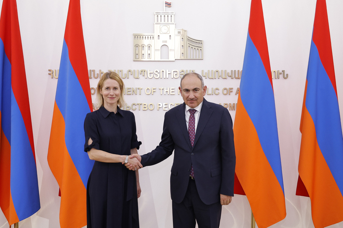 Նիկոլ Փաշինյանն ընդունել է ԵՄ արտաքին գործերի և անվտանգության քաղաքականության հարցերով բարձր ներկայացուցիչ Կայա Կալասին Նիկոլ Փաշինյանն ընդունել է ԵՄ արտաքին գործերի և անվտանգության քաղաքականության հարցերով բարձր ներկայացուցիչ Կայա Կալասին