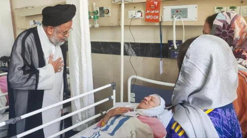 Iran’s presidential aide visits Armenian family injured in Israeli airstrike