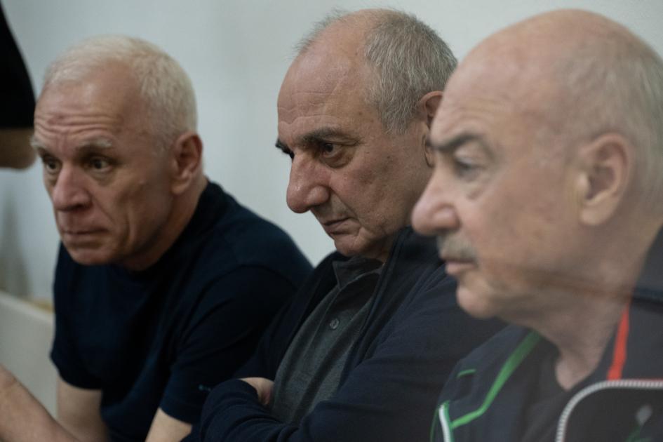 Բաքվում կայացել է Արցախի ռազմաքաղաքական ղեկավարության դեմ շինծու գործով դատական նիստը Բաքվում կայացել է Արցախի ռազմաքաղաքական ղեկավարության դեմ շինծու գործով դատական նիստը