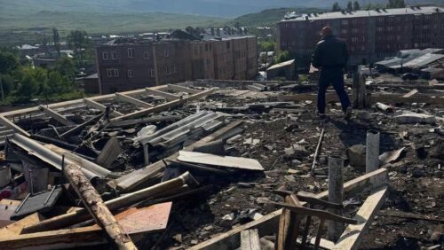 Апаран остался без света, подача газа также приостановлена