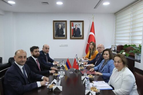 Armenia’s and Turkey’s deputy foreign ministers meet in Ankara