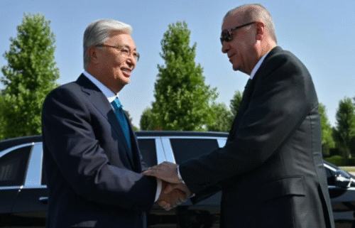 Հանդիպել են Թուրքիայի և Ղազախստանի նախագահները