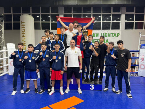 Հայաստանի բռնցքամարտի հավաքականը 2 ոսկե, 4 արծաթե և 5 բրոնզե մեդալ է նվաճել Սերբիայում կայացած պատանիների Եվրոպայի առաջնությունում