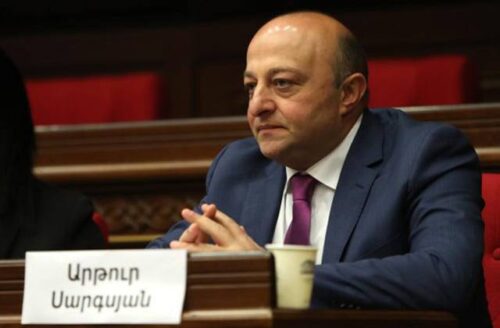 Генеральный прокурор подал ходатайство председателю НС о даче согласия на возбуждение публичного уголовного преследования в отношении депутата Артура Саргсяна