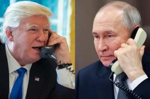 Телефонный разговор Путина и Трампа продолжался около часа