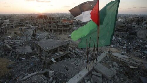 Министры иностранных дел более двух десятков стран выступили с совместным заявлением, призывая Израиль прекратить войну в секторе Газа