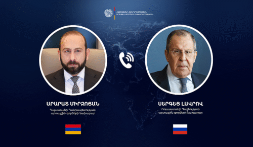 ՀՀ և ՌԴ ԱԳ նախարարները քննարկել են Հայաստանի և Ադրբեջանի միջև խաղաղության պայմանագրի նախաստորագրումը