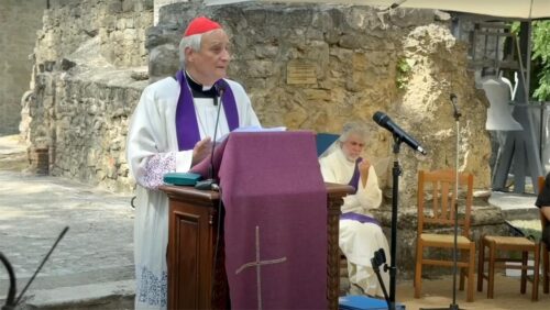 Cardinal Zuppi reads names of children killed in Gaza for 7 hours