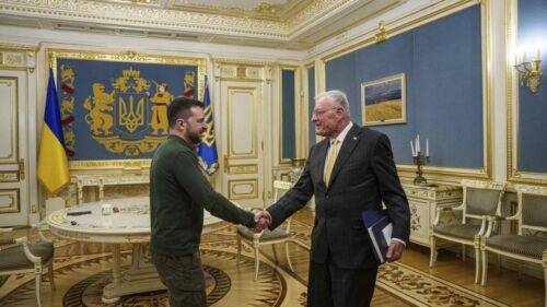 Zelenskyy meets Trump’s special envoy