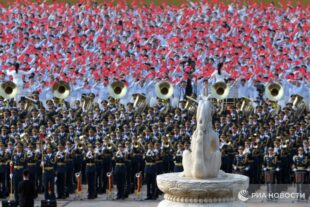 В Пекине прошёл военный парад