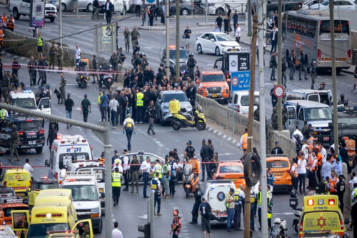 Five killed in Jerusalem shooting