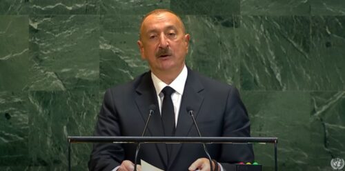 Азербайджан готов открыть новую страницу в отношениях с Арменией, основанную на взаимном признании территориальной целостности и суверенитета: Алиев выступил с речью на Генеральной Ассамблее ООН