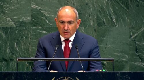 Мир установлен, но требует ежедневной заботы: Пашинян выступил в ООН