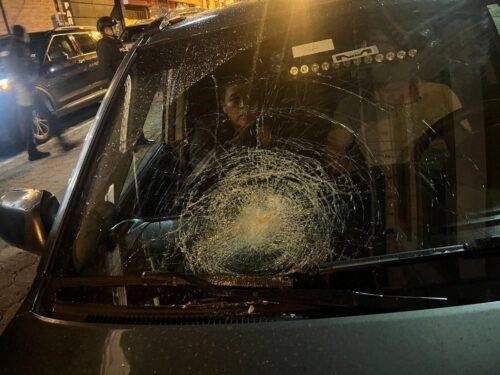 Protesters attack Ecuadorian president’s motorcade