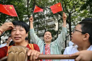 В Пекине прошёл военный парад
