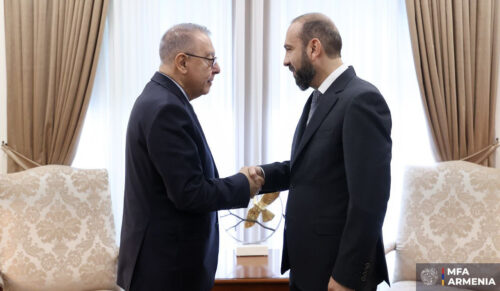 Арарат Мирзоян принял Сердара Кылыча