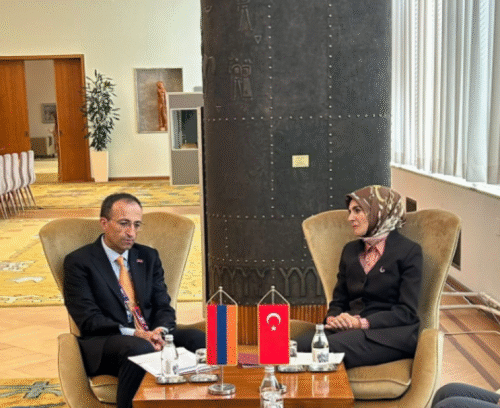 Арсен Торосян обсудил с министром труда и социальных вопросов Турции процесс нормализации армяно-турецких отношений