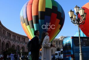 Autumn colors fill Yerevan’s sky (Photos)