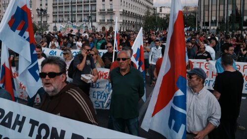 Nationwide protests in Greece against longer working hours