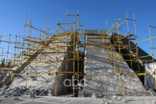 Ծիծեռնակաբերդում շարունակվող շինարարությունը՝ ֆոտոշարքով