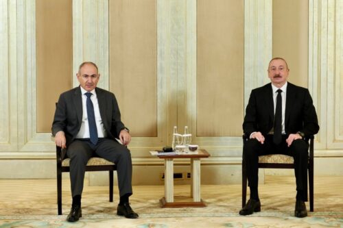 Pashinyan and Aliyev hold warm talks, says CIS secretary-general