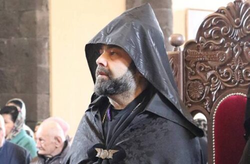 Aragatsotn Diocese primate arrested