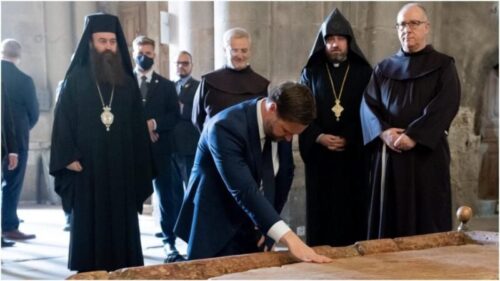 US vice president thanks Armenian, Greek and Catholic clergy in Jerusalem