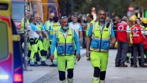 Четыре человека погибли при обрушении здания в Мадриде