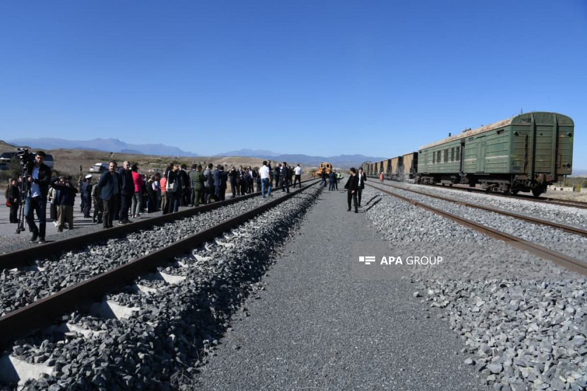 «Զանգեզուրի միջանցքից» մինչև Հայաստանի սահման տանող հատվածի աշխատանքները հասել են իրենց ավարտական փուլին․ Հաջիև «Զանգեզուրի միջանցքից» մինչև Հայաստանի սահման տանող հատվածի աշխատանքները հասել են իրենց ավարտական փուլին․ Հաջիև