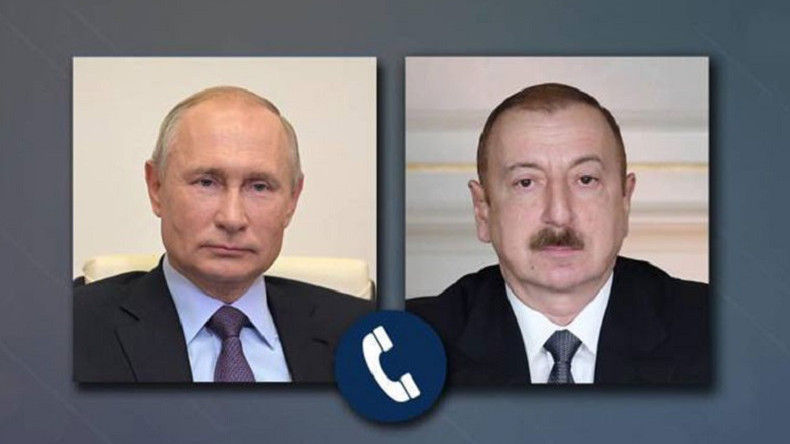 Putin and Aliyev hold phone call Putin and Aliyev hold phone call