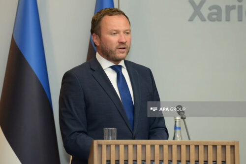 Эстония надеется на сохранение позитивной динамики в отношениях между Азербайджаном и Арменией