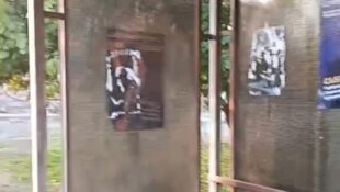 Վաղարշապատի Ամբերդ գյուղում պոկել են ընդդիմադիր թեկնածուների պաստառները