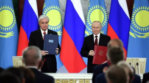 Putin and Tokayev sign new strategic partnership declaration