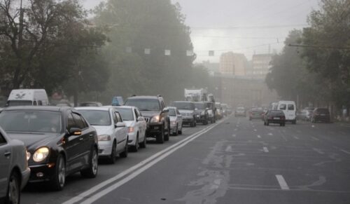 Содержание пыли в воздухе в Ереване превысило предельно допустимую концентрацию