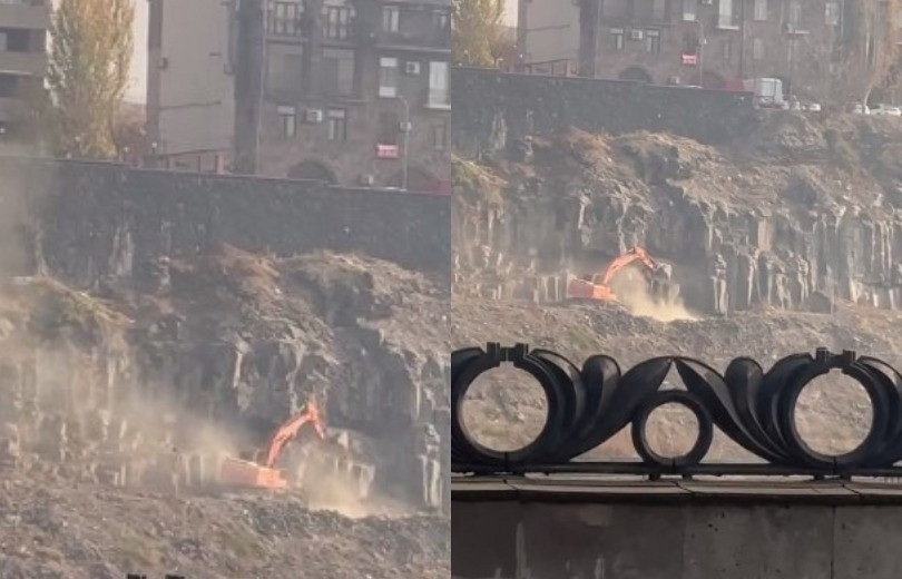 В Разданском ущелье работы по сносу скал не ведутся: мэрия Еревана отрицает В Разданском ущелье работы по сносу скал не ведутся: мэрия Еревана отрицает