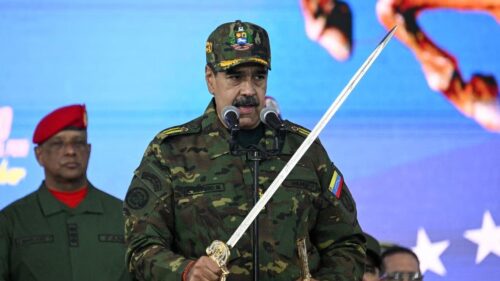 Maduro waves Sword of Peru and vows to defend ‘every inch’ of Venezuela