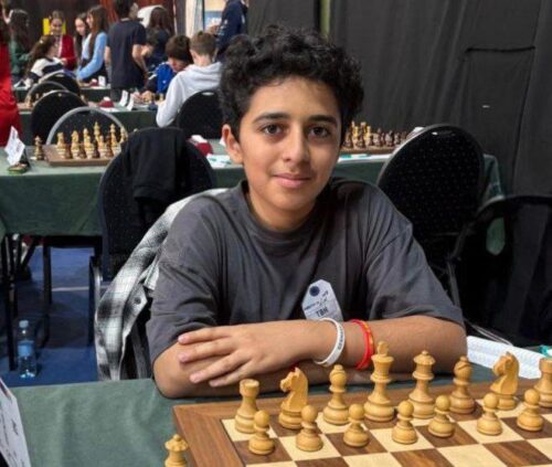 13-летний шахматист Тигран Амбарцумян стал вице-чемпионом Европы