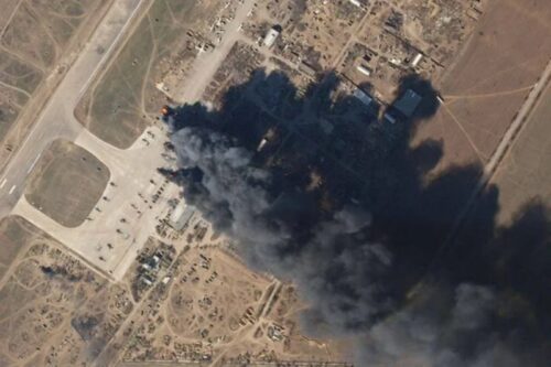 Russia’s response to Ukraine: Strikes hit Ukrainian airport hosting F-16 fighters