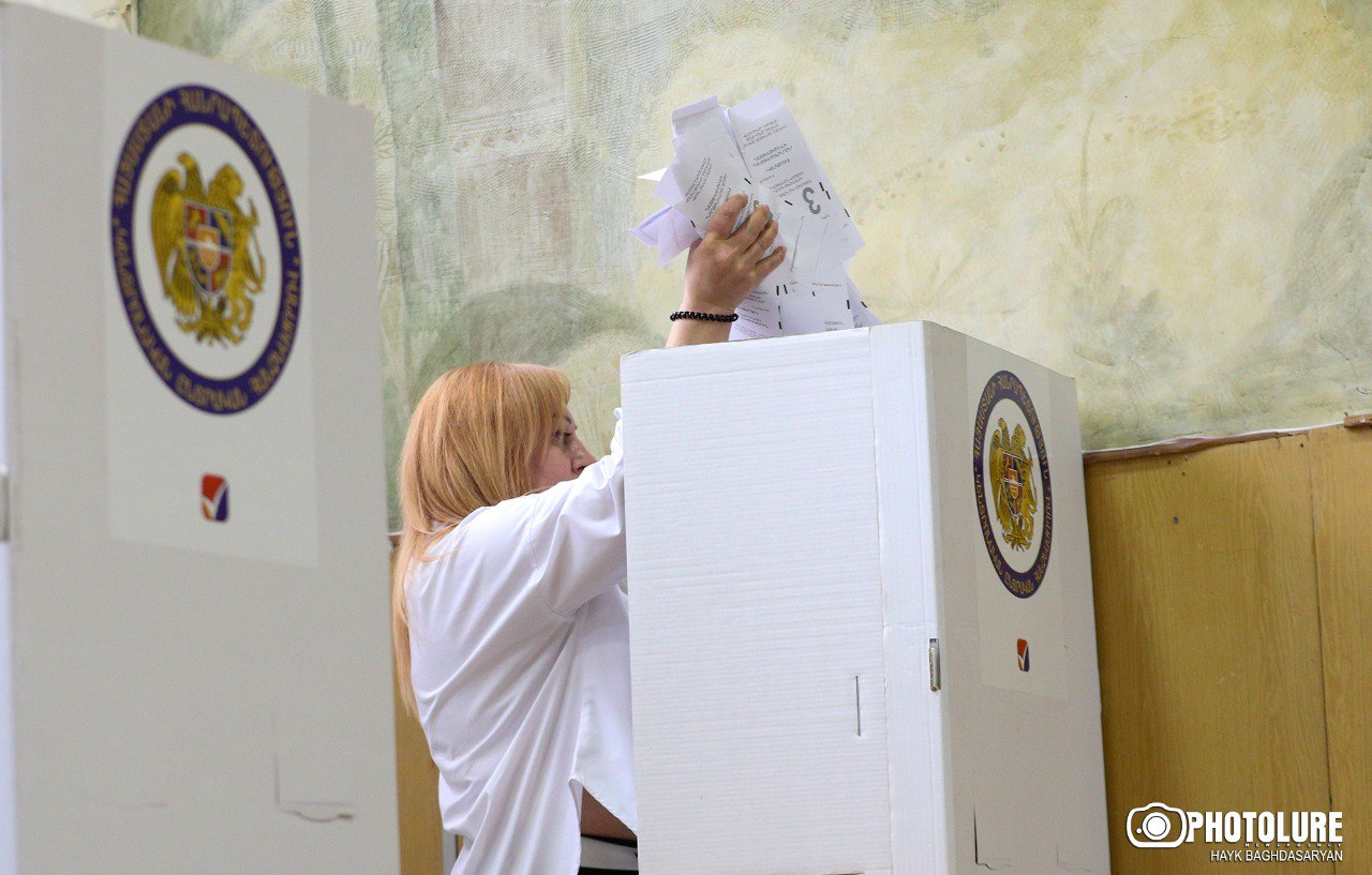 Vagharshapat voter turnout reaches 36.72% as of 5:00 pm, CEC reports Vagharshapat voter turnout reaches 36.72% as of 5:00 pm, CEC reports