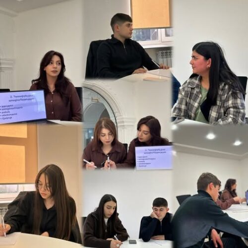 Движение «Мер дзевов»: В Ванадзоре прошла первая встреча-дискуссия с молодёжью