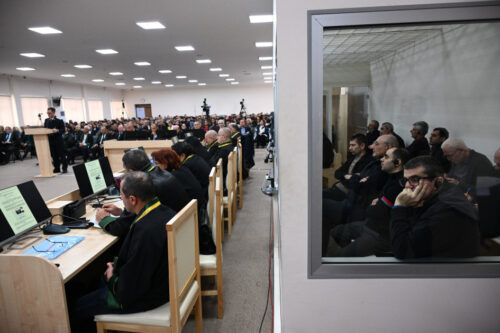 Состоялось очередное судебное заседание по сфабрикованному делу против армянских военнопленных