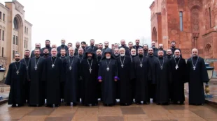 Ռուսաստանի և Նոր Նախիջևանի Հայոց թեմի հոգևոր սպասավորներն իրենց հավատարմություն են հայտնել Մայր Աթոռ Սուրբ Էջմիածնին