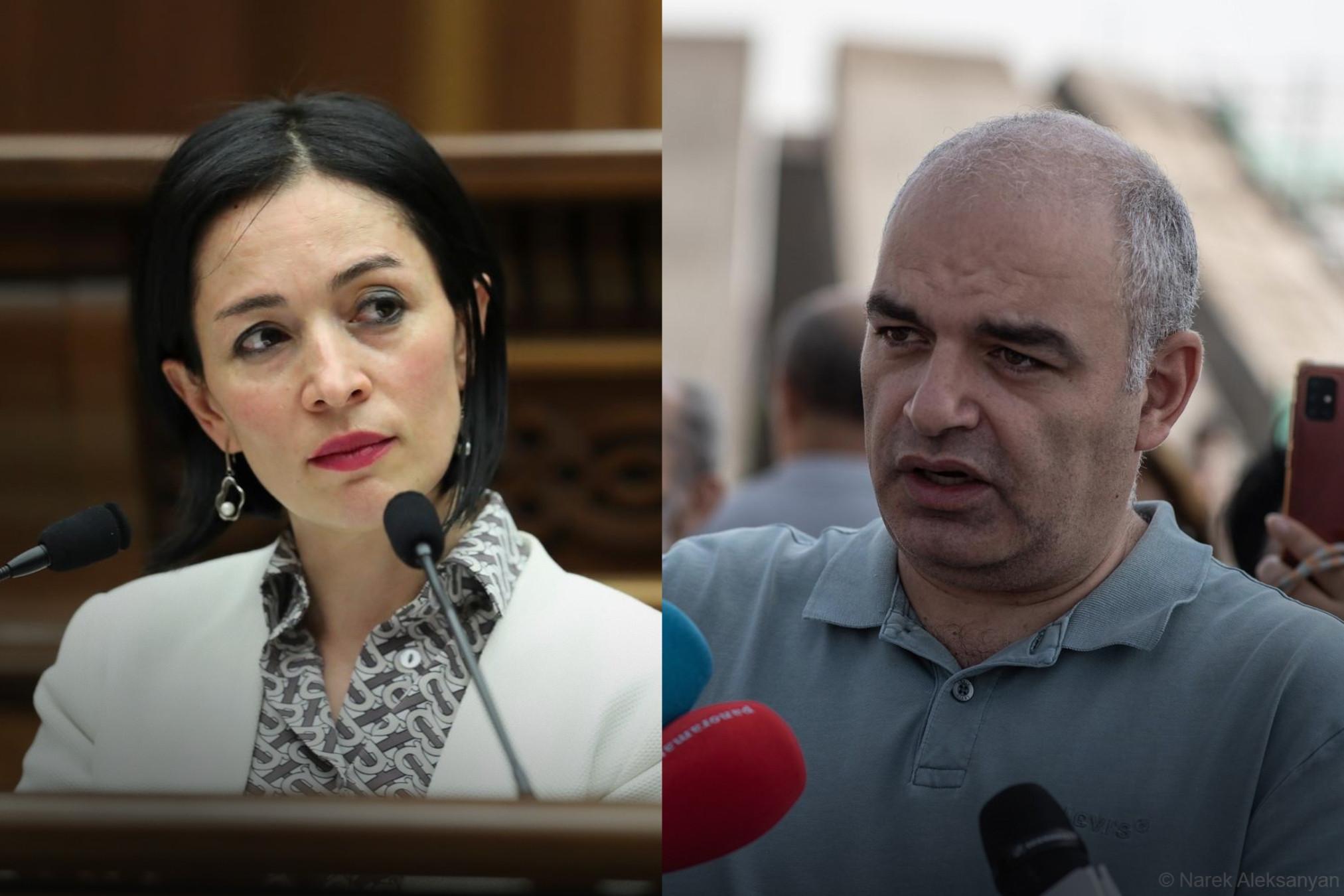 9 մլն դրամ փոխհատուցման պահանջ. Ժաննա Անդրեասյանն ու ԿԳՄՍՆ-ն հայց են ներկայացրել Հայկ Դեմոյանի դեմ 9 մլն դրամ փոխհատուցման պահանջ. Ժաննա Անդրեասյանն ու ԿԳՄՍՆ-ն հայց են ներկայացրել Հայկ Դեմոյանի դեմ