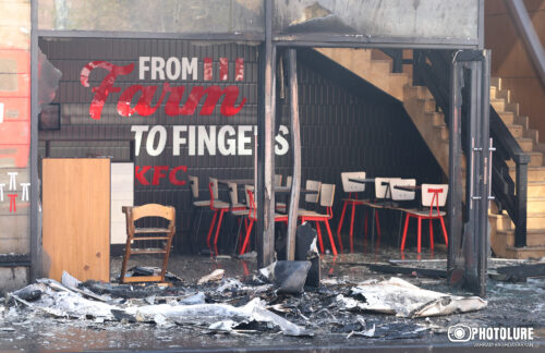 KFC-ի հրդեհից քաղաքացիներ են ծխահարվել