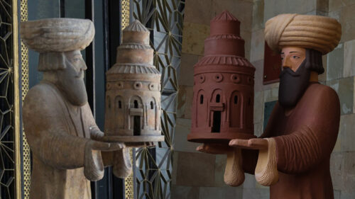 Կավե արձանի փոխարեն գիպսե արձան․ Գագիկ Ա Բագրատունու արձանի փոխակերպումը՝ ֆոտոշարքով