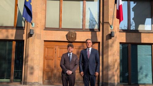 Посол Франции и Арман Татоян встретились