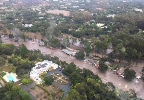 Heavy rains flood Southern California
