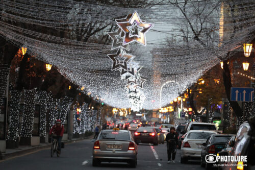 Ряд центральных улиц Еревана будет закрыт вечером 31 декабря