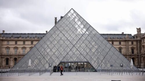 Hundreds of books damaged after water leak at Louvre